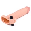 Przedłużka wibrująca Lovetoy cielista 20 cm Lovetoy