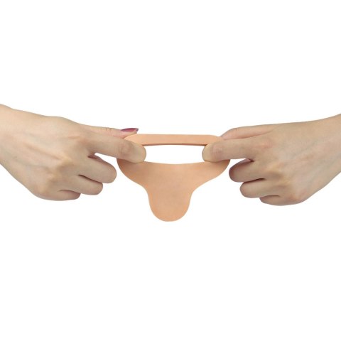 Dildo analne Lovetoy Ultra Soft Double z pierścieniem TPE 14.7 cm Lovetoy