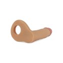 Dildo analne Lovetoy Ultra Soft Double z pierścieniem TPE 14.7 cm Lovetoy