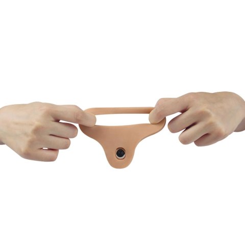 Dildo analne podwójnie wibrujące Lovetoy TPE 17.8 cm Lovetoy