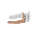 Dildo analne podwójnie wibrujące Lovetoy TPE 17.8 cm Lovetoy