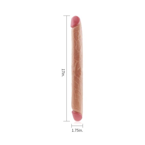 Dildo dwustronne King Size Lovetoy realistyczne 45 cm Lovetoy