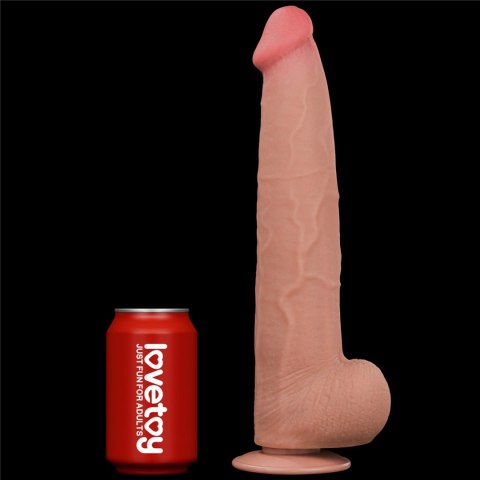 Dildo dwuwarstwowe Lovetoy King Sized 13 5 cala Lovetoy