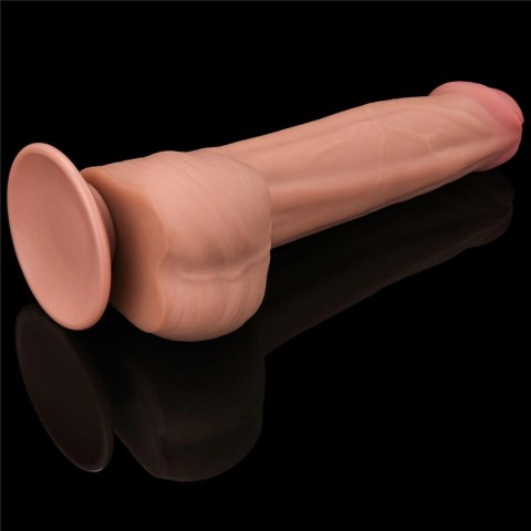 Dildo dwuwarstwowe Lovetoy Sliding Skin 11,5 cala Lovetoy