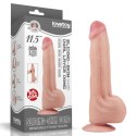 Dildo dwuwarstwowe Lovetoy Sliding Skin 11,5 cala Lovetoy