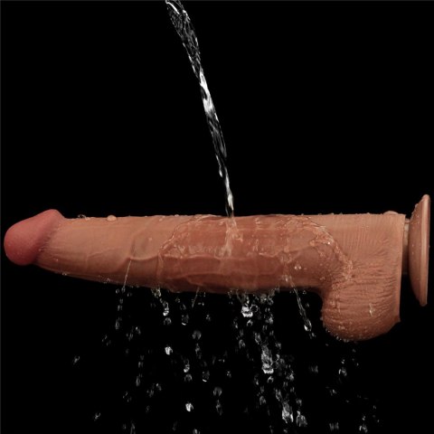 Dildo dwuwarstwowe Lovetoy brązowe 13,5 cala Lovetoy