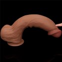 Dildo dwuwarstwowe Lovetoy brązowe 14 cali Lovetoy