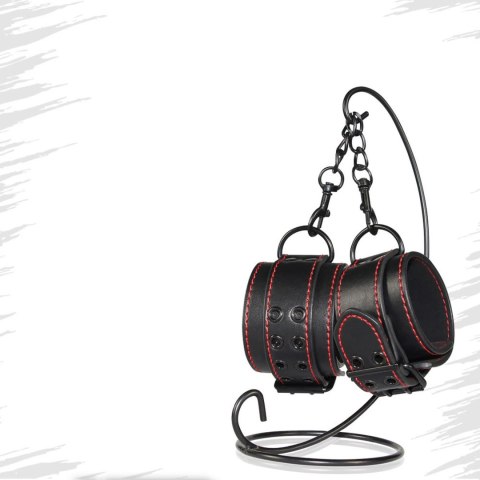Kajdanki na kostki Lovetoy Bondage Fetish Pleasure ze sztucznej skóry Lovetoy