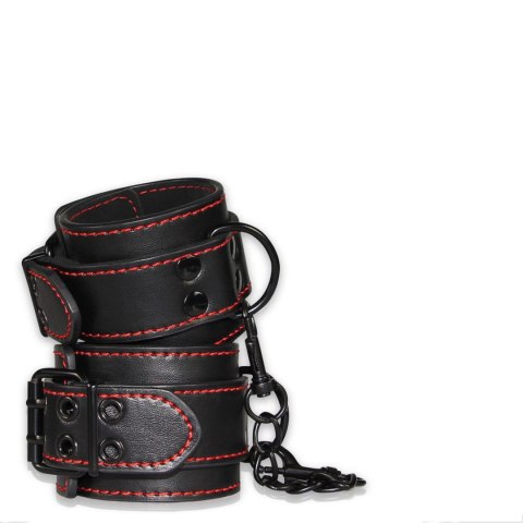 Kajdanki na kostki Lovetoy Bondage Fetish Pleasure ze sztucznej skóry Lovetoy