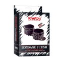 Kajdanki na kostki Lovetoy Bondage Fetish Pleasure ze sztucznej skóry Lovetoy
