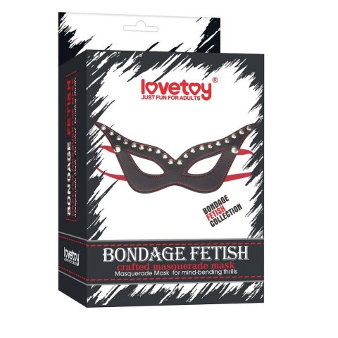 Maska BDSM Lovetoy ze sztucznej skóry Lovetoy