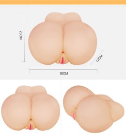 Masturbator cyber skóra Lovetoy Feel Me Bare Perfect Pussy&Ass Lovetoy