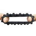 Pierścień erekcyjny Lovetoy Power Plus TPE czarny 4 cm Lovetoy