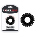 Pierścień erekcyjny Lovetoy Power Plus TPE czarny 4 cm Lovetoy