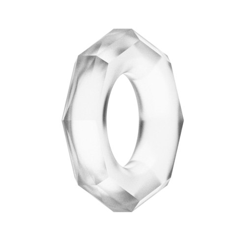 Pierścień erekcyjny Lovetoy Power Plus TPE przezroczysty 4.4 cm Lovetoy