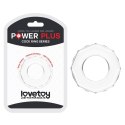 Pierścień erekcyjny Lovetoy Power Plus TPE przezroczysty 4.4 cm Lovetoy