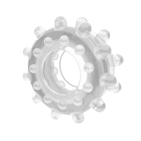 Pierścień erekcyjny TPE Lovetoy POWER PLUS przezroczysty 4 cm Lovetoy