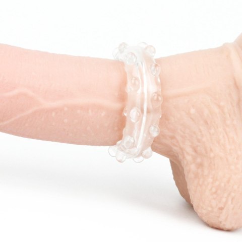 Pierścień erekcyjny TPE Lovetoy POWER PLUS przezroczysty 4 cm Lovetoy
