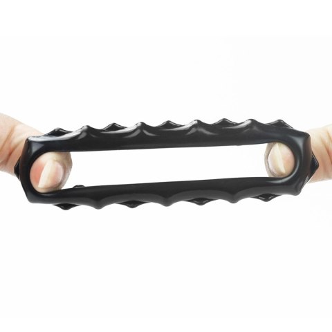 Pierścień erekcyjny TPE Lovetoy Power Plus czarny 4 cm Lovetoy