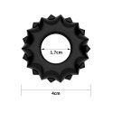 Pierścień erekcyjny TPE Lovetoy Power Plus czarny 4 cm Lovetoy