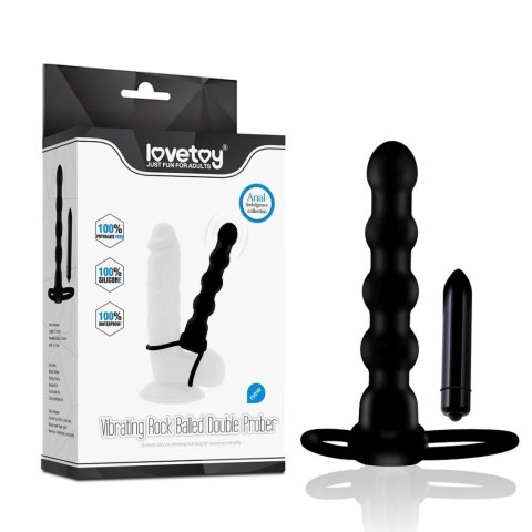 Pierścień wibrujący Lovetoy silikonowy z sondą 13 cm Lovetoy