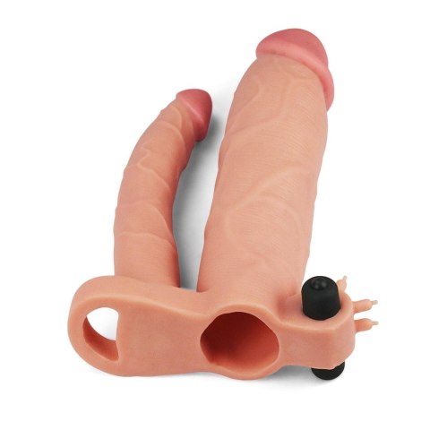 Podwójna przedłużka wibrująca Lovetoy 21,6 cm Lovetoy