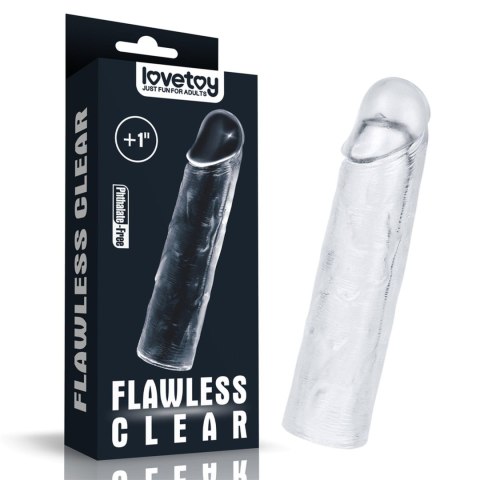 Przedłużka TPE Lovetoy przezroczysta 15,5 cm Lovetoy