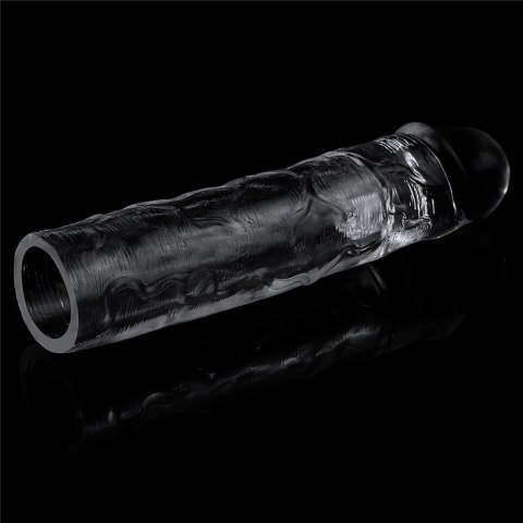 Przedłużka na penisa Lovetoy przezroczysta TPE 19 cm Lovetoy