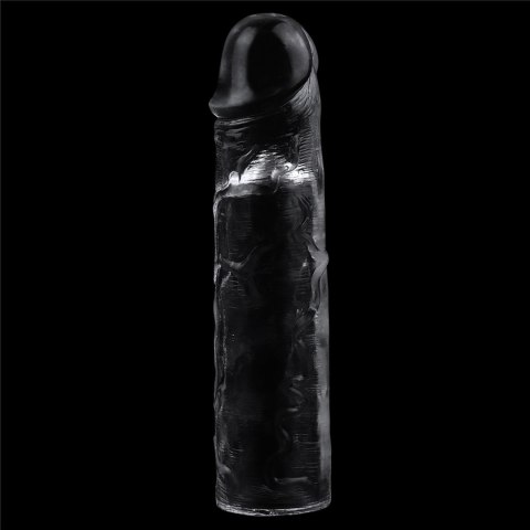 Przedłużka na penisa Lovetoy przezroczysta TPE 19 cm Lovetoy