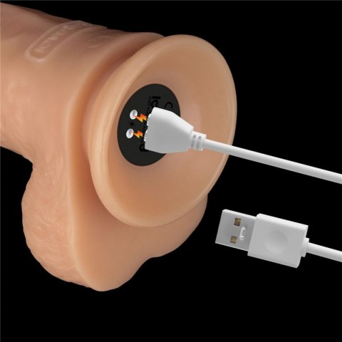 Wibrator realistyczny Power Basics Lovetoy USB 23 cm Lovetoy
