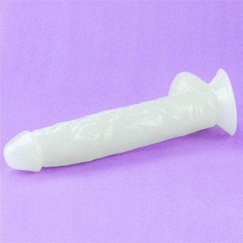 Dildo Lovetoy Lumino Play TPE świecące niebieskie 26 cm Lovetoy