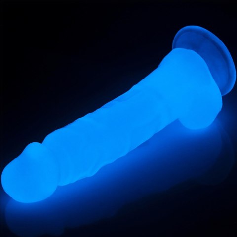 Dildo Lovetoy Lumino Play świecące niebiesko 21.5 cm Lovetoy