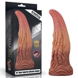 Dildo silikonowe Lovetoy język dwuwarstwowy 25 cm Lovetoy