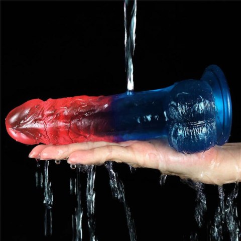 Dildo żelowe Lovetoy zakrzywione realistyczne 20 cm Lovetoy