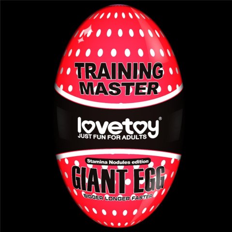 Masturbator Lovetoy Egg z guzkami TPE 13 cm Lovetoy