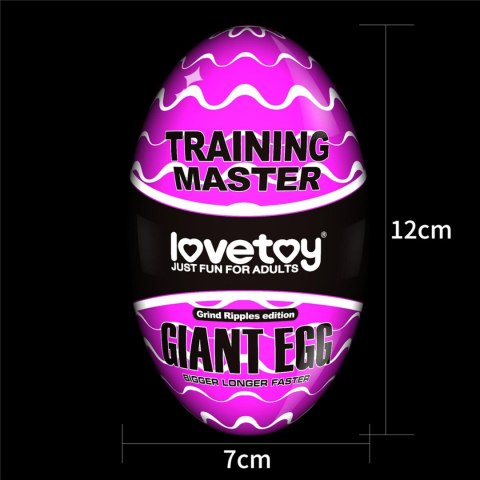Masturbator TPE Lovetoy przezroczysty 13 cm Lovetoy