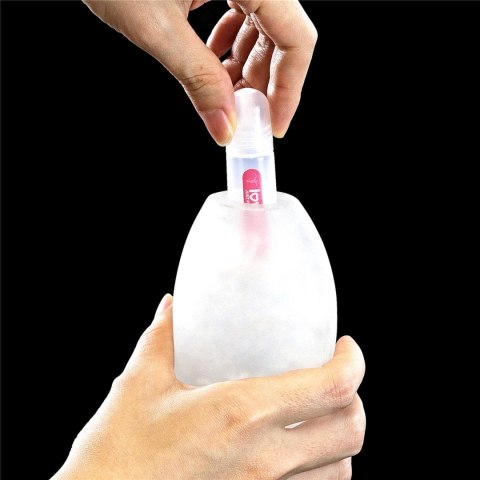 Masturbator TPE Lovetoy przezroczysty 13 cm Lovetoy