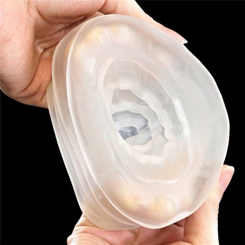 Masturbator TPE Lovetoy przezroczysty 13 cm Lovetoy