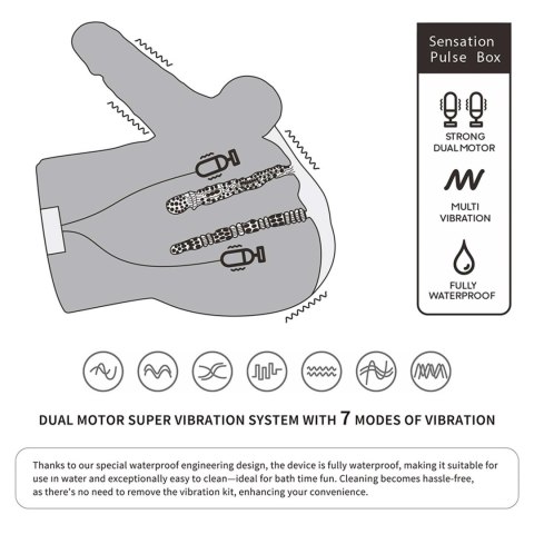 Masturbator z wibracją Lovetoy Streetgirl Dual Motor USB Lovetoy