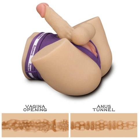 Masturbator z wibracją Lovetoy Streetgirl Dual Motor USB Lovetoy