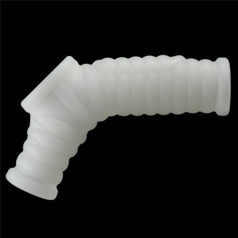 Pierścień wibrujący Lovetoy z osłoną moszny biały TPE 14.4 cm Lovetoy