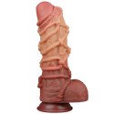 Dildo dwuwarstwowe Lovetoy silikon platynowy 26 cm Lovetoy