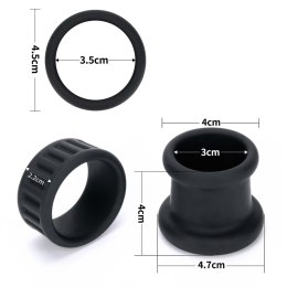 Pierścień erekcyjny silikonowy Lovetoy Twin Grip Stretcher podwójny Lovetoy