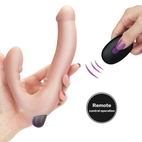 Strap on bez szelek Ijoy silikonowy z wibracją USB Lovetoy Lovetoy