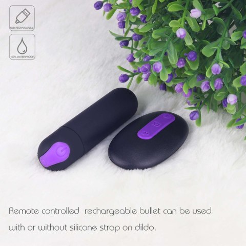 Strap on bez szelek Ijoy silikonowy z wibracją USB Lovetoy Lovetoy