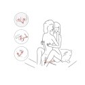 Strap on bez szelek Ijoy silikonowy z wibracją USB Lovetoy Lovetoy
