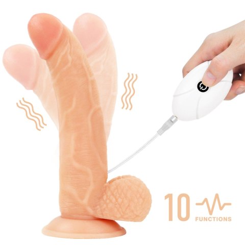 Strap on wibrujący Lovetoy 8 5 cala Lovetoy