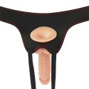 Strap on wibrujący Lovetoy TPE 7,5 cala Lovetoy