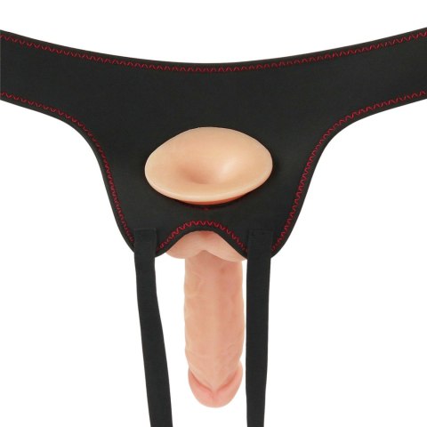 Strap on wibrujący Lovetoy TPE 7,5 cala Lovetoy