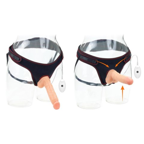Strap on wibrujący Lovetoy TPE 7,5 cala Lovetoy